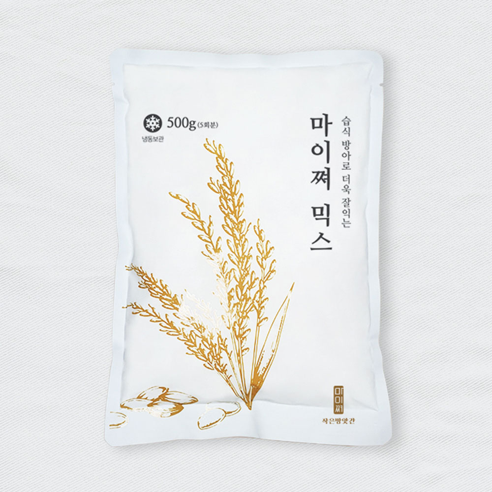 습식 쌀가루 1kg ( 백설기 ) 마이쪄믹스 국산 냉동
